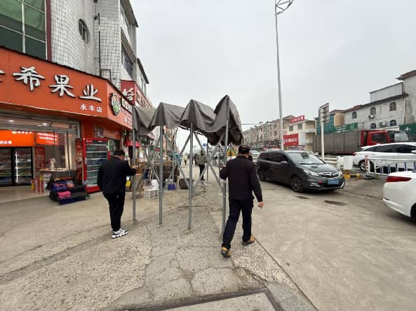 <strong>回应群众关切难题,提升基层治理效能——兴化市永丰镇开展多项执法行动</strong>